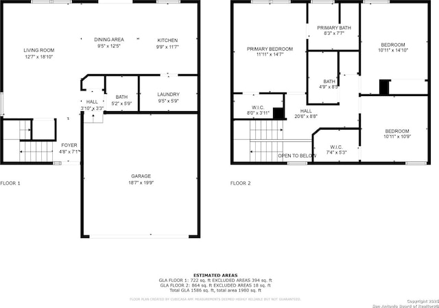 1011 Cat Mesa, San Antonio, TX 78251 - home floor plan