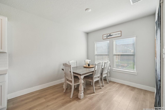 4538 Nueces, San Antonio, TX 78253 - dining space with baseboards and light wood-style flooring