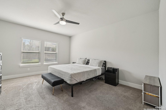 4538 Nueces, San Antonio, TX 78253 - carpeted bedroom featuring baseboards and a ceiling fan