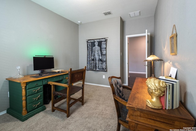 7566 Copper Kettle, Converse, TX 78109 - office area featuring light colored carpet and baseboards