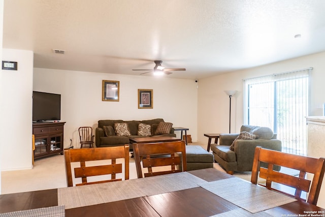 9930 Amber Breeze, San Antonio, TX 78245 - dining room with ceiling fan