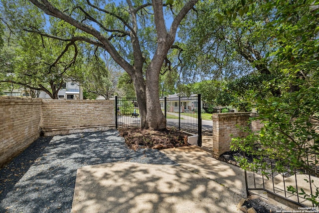 209 Chichester Pl Unit 1, San Antonio, TX 78209 - view of gate
