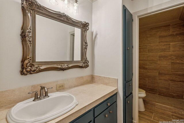 209 Chichester Pl Unit 1, San Antonio, TX 78209 - bathroom with vanity and toilet