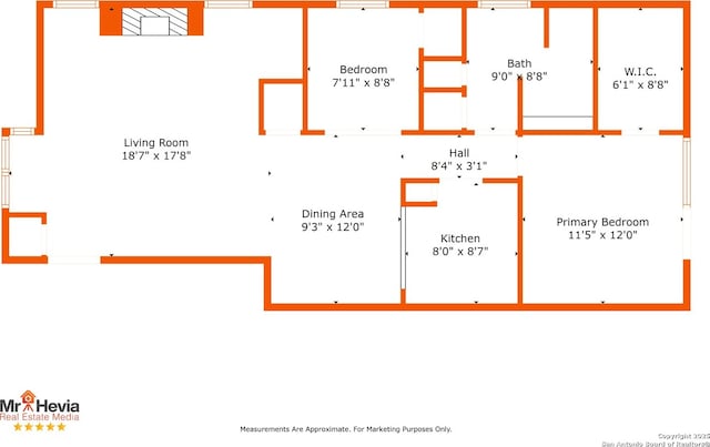 7738 Chambers Unit 612, San Antonio, TX 78229 - floor plan / room layout