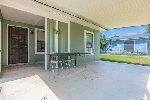 322 Pool, San Antonio, TX 78223 - view of patio / terrace with cooling unit