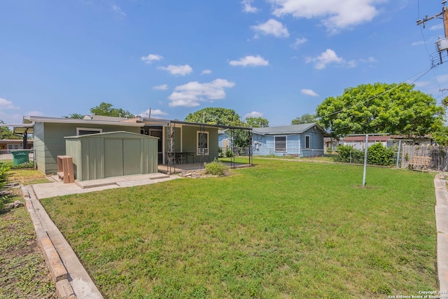 322 Pool, San Antonio, TX 78223 - view of yard with a patio