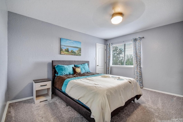 12535 Panola Way, San Antonio, TX 78253 - carpeted bedroom featuring baseboards and a ceiling fan