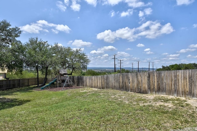12535 Panola Way, San Antonio, TX 78253 - view of yard with a playground