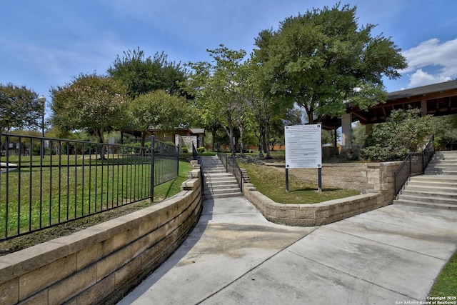 12535 Panola Way, San Antonio, TX 78253 - view of home's community featuring stairway