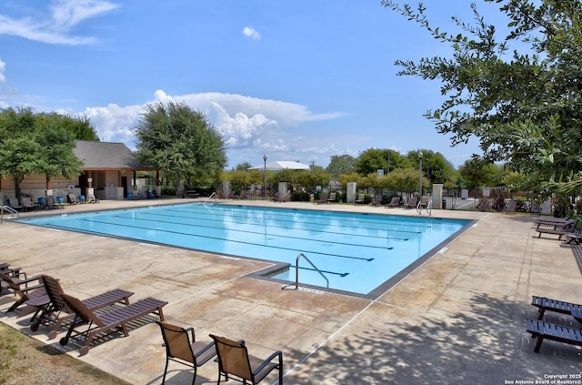 12535 Panola Way, San Antonio, TX 78253 - community pool with a patio
