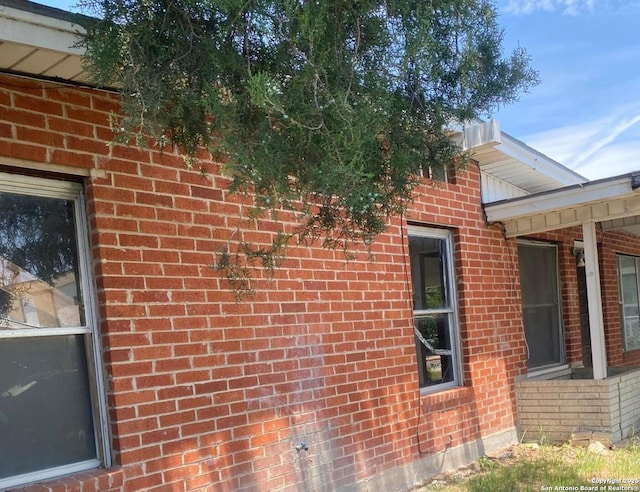 1743 Athel Ave, San Antonio, TX 78237 - view of home's exterior with brick siding