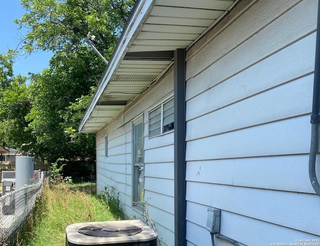 1743 Athel Ave, San Antonio, TX 78237 - exterior view of central AC