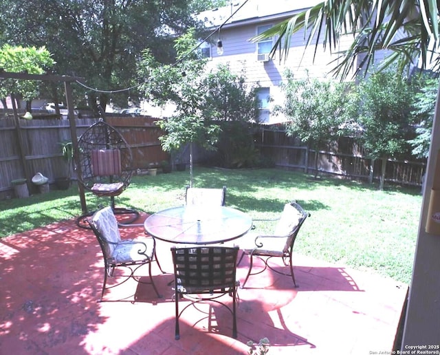 12115 Redbud Leaf, San Antonio, TX 78253 - view of patio featuring outdoor dining space