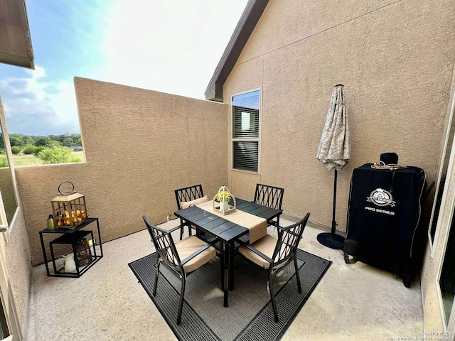 251 Burning Star Blvd, Castroville, TX 78009 - view of patio with outdoor dining area
