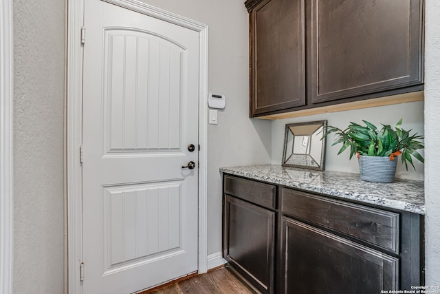 2714 Trailmont Dr, San Antonio, TX 78253 - entryway featuring dark wood-type flooring