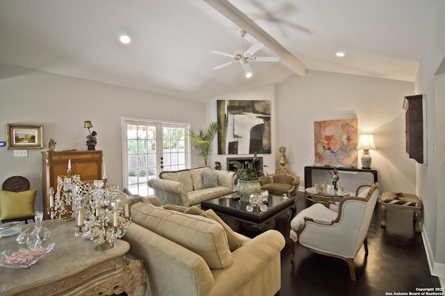 8 Kensington Ct, San Antonio, TX 78218 - living area with ceiling fan and wood finished floors