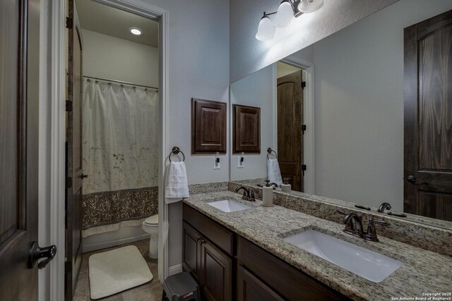 26358 Tawny Way, Boerne, TX 78015 - full bath with double vanity and toilet