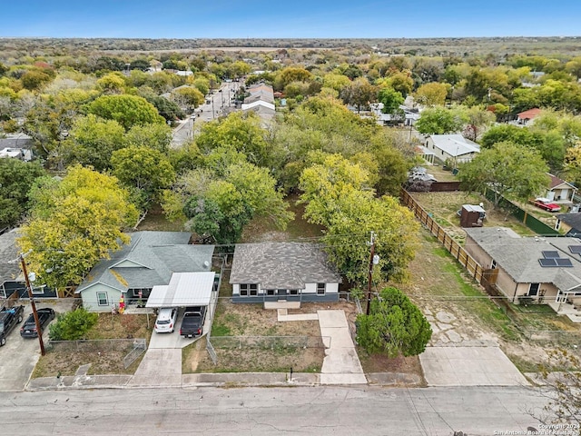 228 Quinta St, San Antonio, TX 78210 - aerial perspective of suburban area