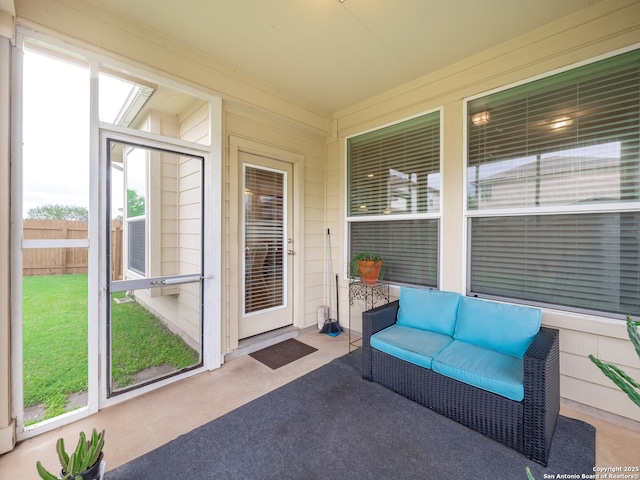 775 Guna Dr, New Braunfels, TX 78130 - sunroom featuring an outdoor hangout area