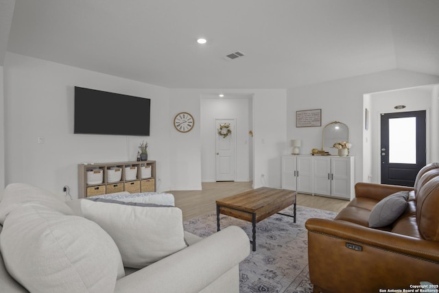31665 Acacia Vis, Bulverde, TX 78163 - living area with light wood-style flooring and recessed lighting