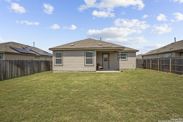 31665 Acacia Vis, Bulverde, TX 78163 - back of house with a patio area and a shingled roof