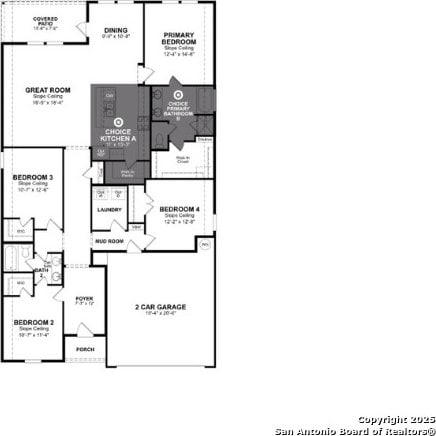 6422 Penny Path, San Antonio, TX 78253 - home floor plan