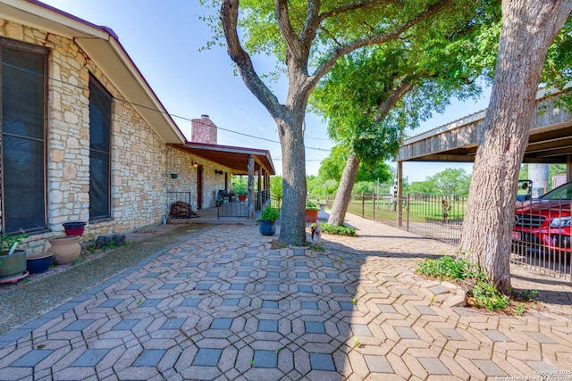10745 Rosemar Ln, Adkins, TX 78101 - view of patio / terrace
