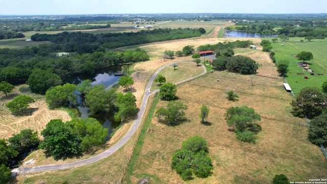 10745 Rosemar Ln, Adkins, TX 78101 - view of property location featuring rural landscape and a large body of water