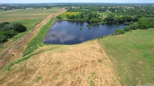 10745 Rosemar Ln, Adkins, TX 78101 - aerial view of sparsely populated area with a nearby body of water