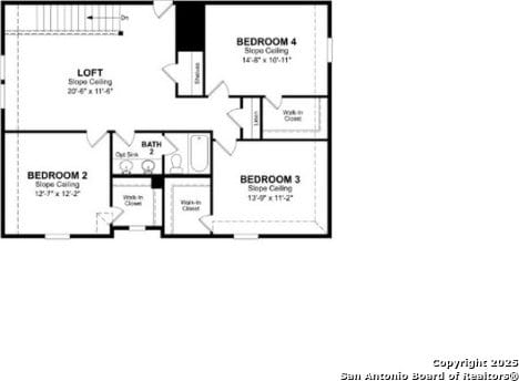 14431 Inspiration Pt, San Antonio, TX 78253 - property floor plan