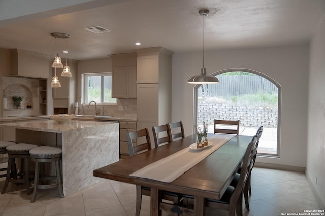 12111 Woodsrim, Live Oak, TX 78233 - dining room featuring light tile patterned floors and recessed lighting
