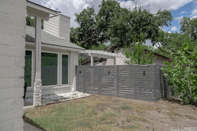 12111 Woodsrim, Live Oak, TX 78233 - view of yard