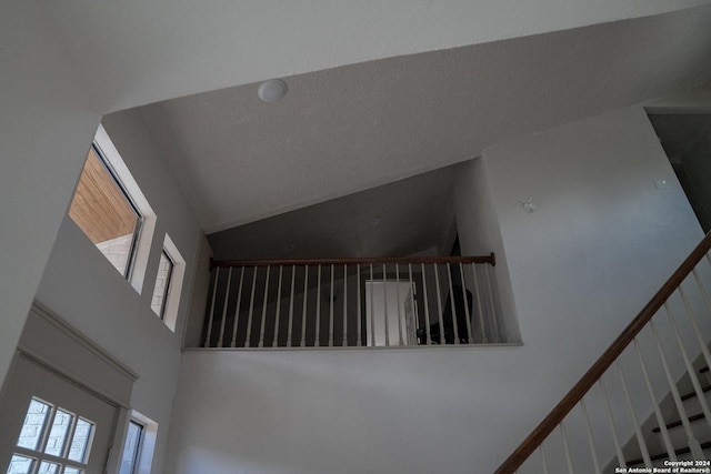 12111 Woodsrim, Live Oak, TX 78233 - staircase with a high ceiling