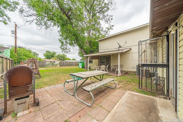 3211 Hatton, San Antonio, TX 78237 - view of patio featuring a playground and cooling unit