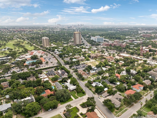 172 Katherine Ct Unit 1, San Antonio, TX 78209 - aerial overview of property's location featuring nearby urban area