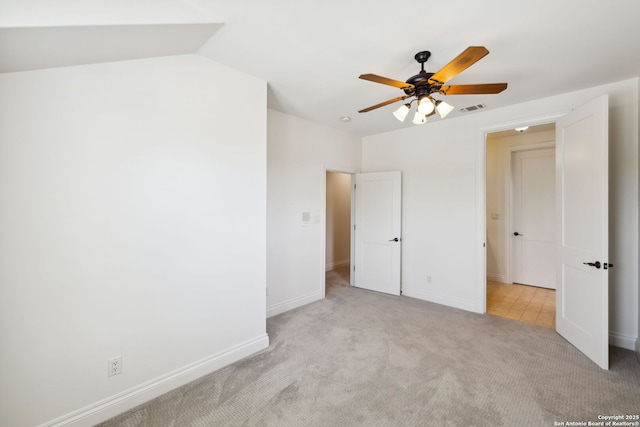 172 Katherine Ct Unit 1, San Antonio, TX 78209 - unfurnished bedroom with carpet floors, baseboards, and a ceiling fan