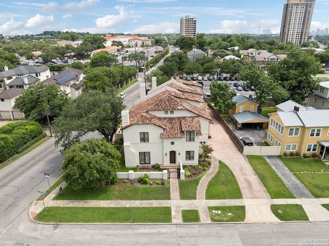 172 Katherine Ct Unit 1, San Antonio, TX 78209 - drone / aerial view