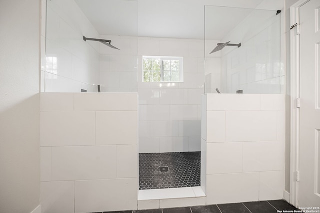 11907 Creek Peak, San Antonio, TX 78253 - full bath featuring a walk in shower and tile patterned flooring