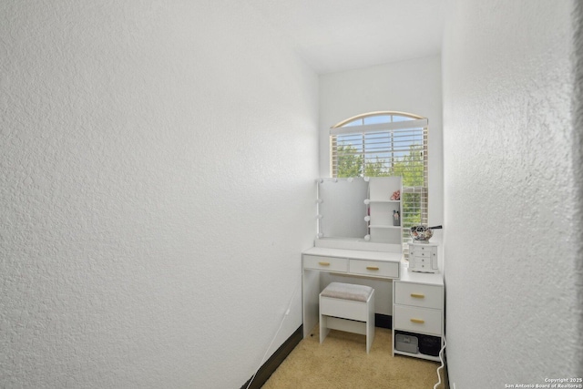 7027 Laura Hts, Schertz, TX 78154 - home office with a textured wall