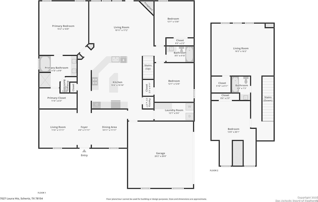 7027 Laura Hts, Schertz, TX 78154 - room layout