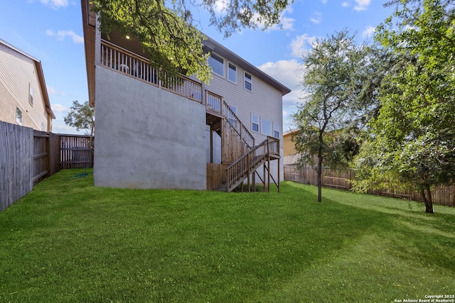 418 Sundance Way, San Antonio, TX 78253 - back of property featuring stairs