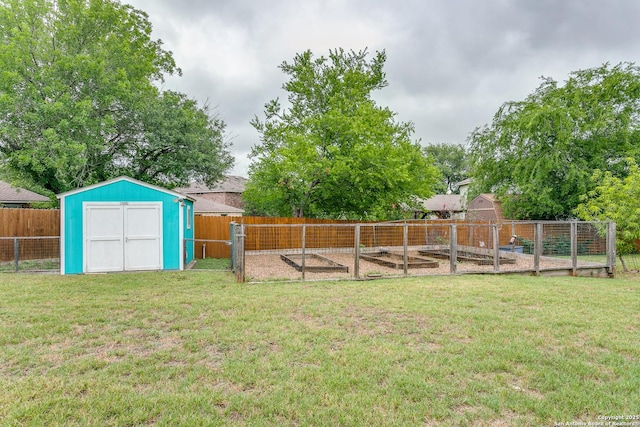 6601 Shadden Oaks, Live Oak, TX 78233 - view of yard with a vegetable garden