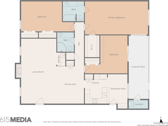 107-A Ruelle Unit 107-A, San Antonio, TX 78209 - room layout