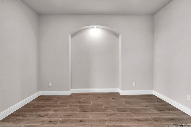6538 Scooby Acres, San Antonio, TX 78108 - unfurnished room with wood finish floors and baseboards