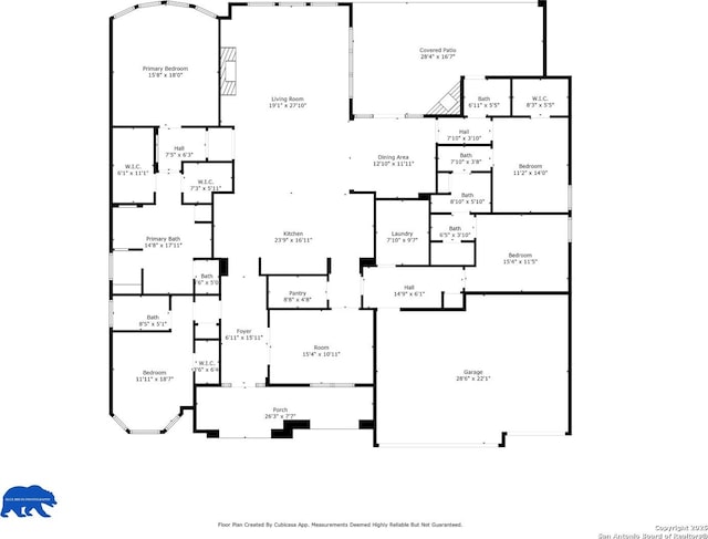 4508 River Rock, Marion, TX 78124 - floor plan / room layout