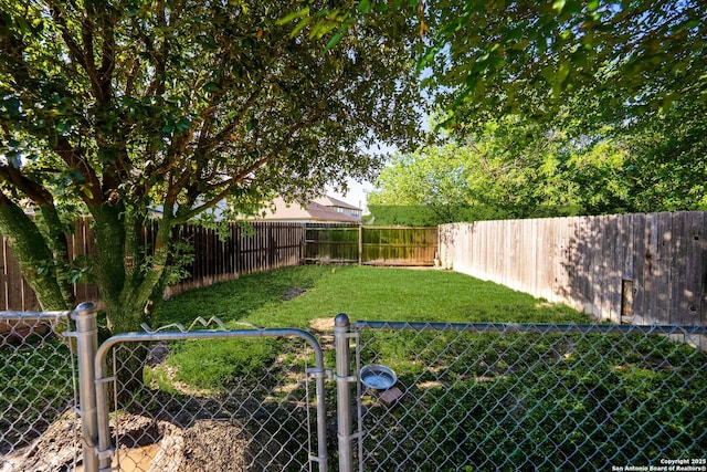 9014 Camino Rey, San Antonio, TX 78245 - view of yard with a gate