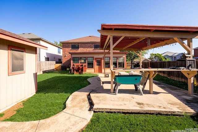9014 Camino Rey, San Antonio, TX 78245 - view of patio with central air condition unit