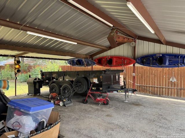 218 E Antonio, Uvalde, TX 78801 - view of garage