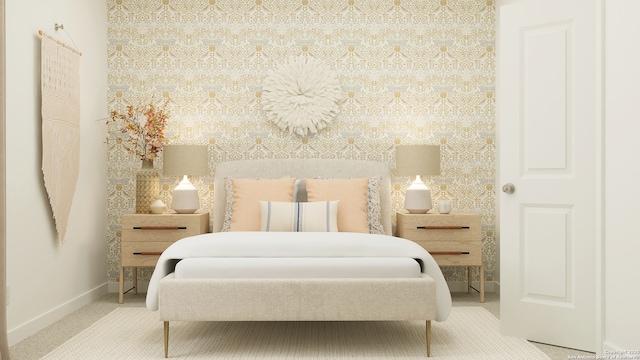 5523 Wilder St, New Braunfels, TX 78132 - carpeted bedroom featuring baseboards