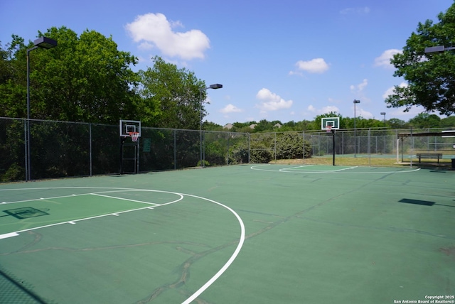 18210 Crystal Ridge Dr, San Antonio, TX 78259 - view of sport court with community basketball court